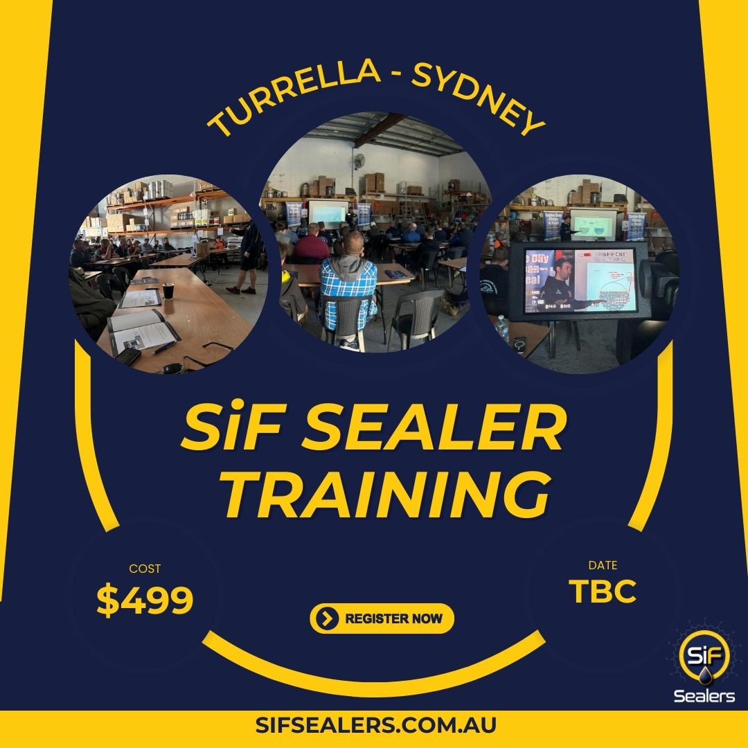SiF Sealer Training, Turrella Sydney - Register Interest