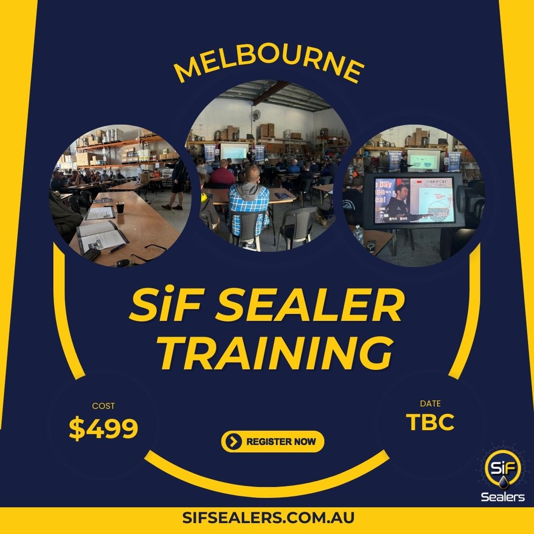 SiF Sealer Training Dandenong, Melbourne - Register Interest
