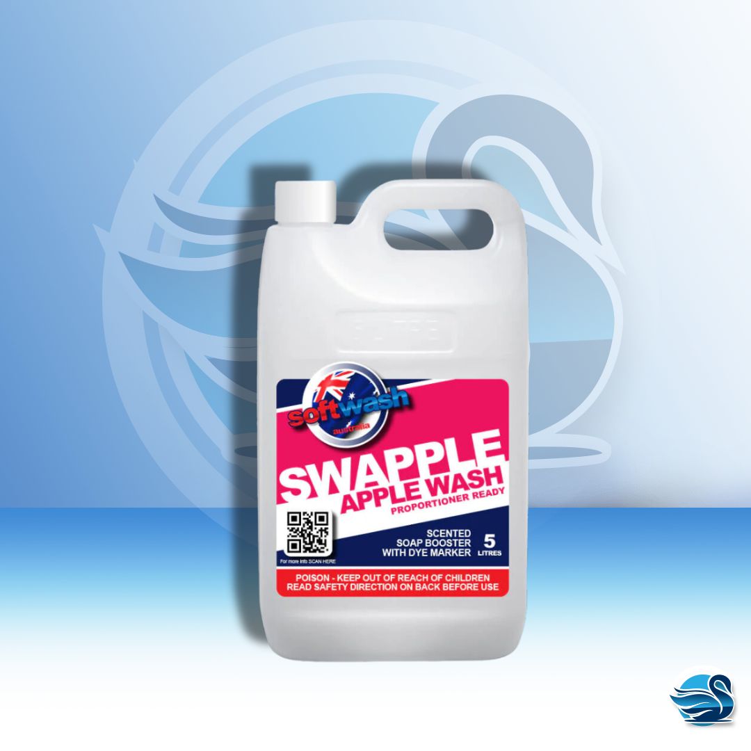 SWAPPLE - Proportioner Ready Scented Soap Booster with Dye Marker. 5 Litre