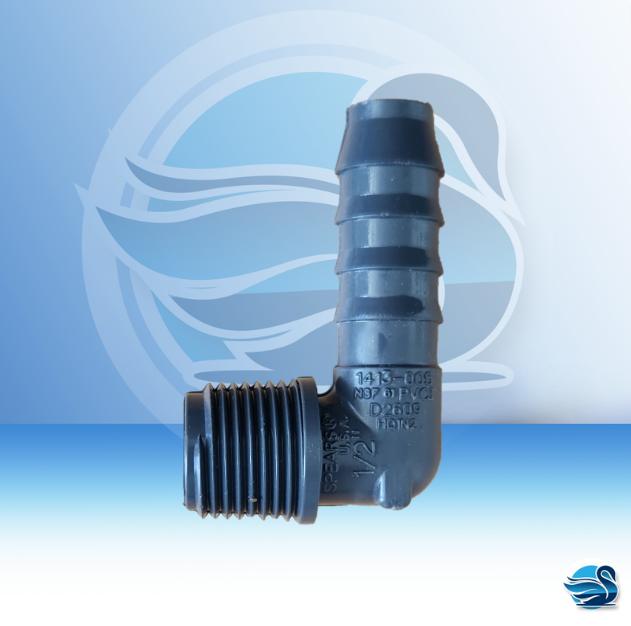 Poly Hose Elbows sizes 1/2" 3/4"