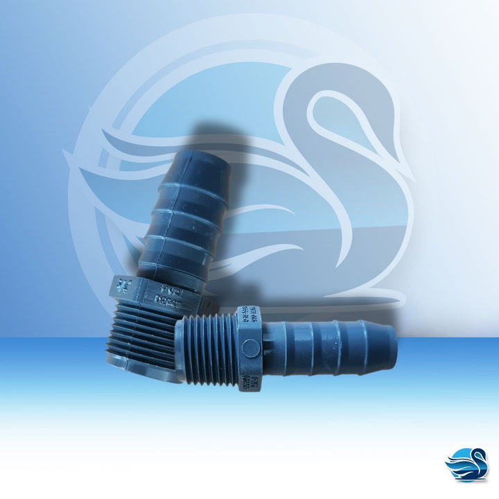 PVC Hose Barbs sizes 1/2" 3/4"