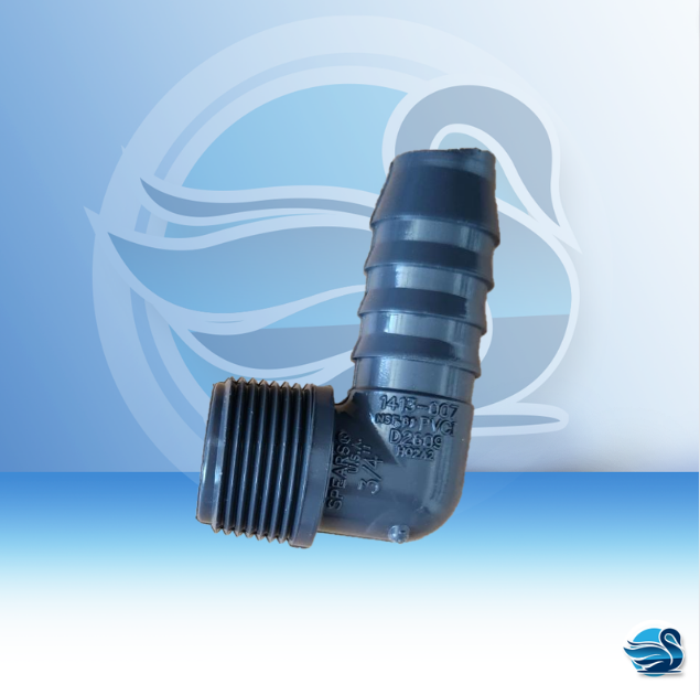 Poly Hose Elbows sizes 1/2" 3/4"