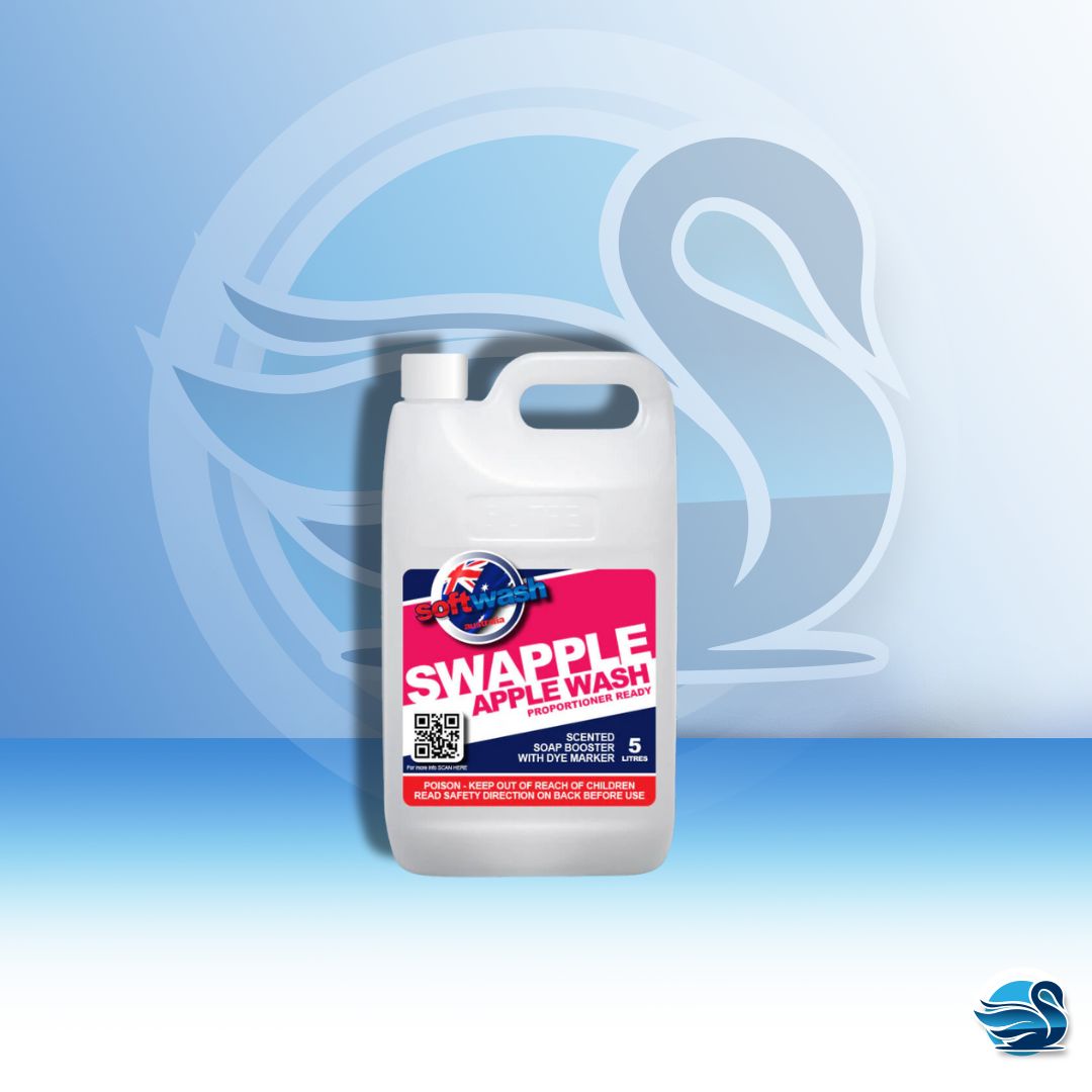 SWAPPLE - Proportioner Ready Scented Soap Booster with Dye Marker. 5 Litre