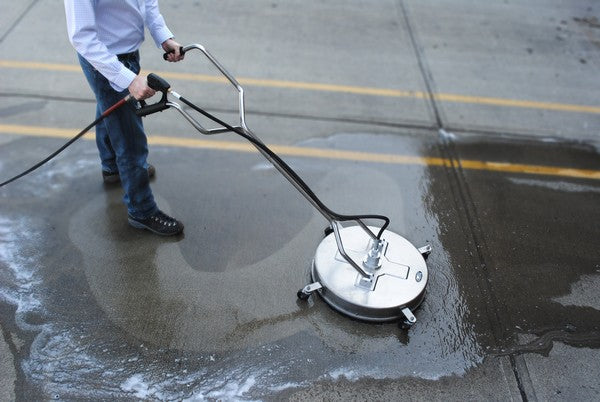 20" Whirl-A-Way Stainless steel Surface cleaner