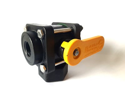 Banjo - 4 Bolt Poly 3 Way Ball Valve