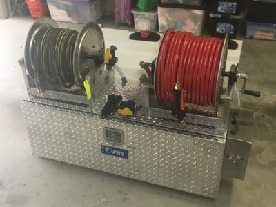 Booster in a Box With Titan Hose Reels Complete - POA