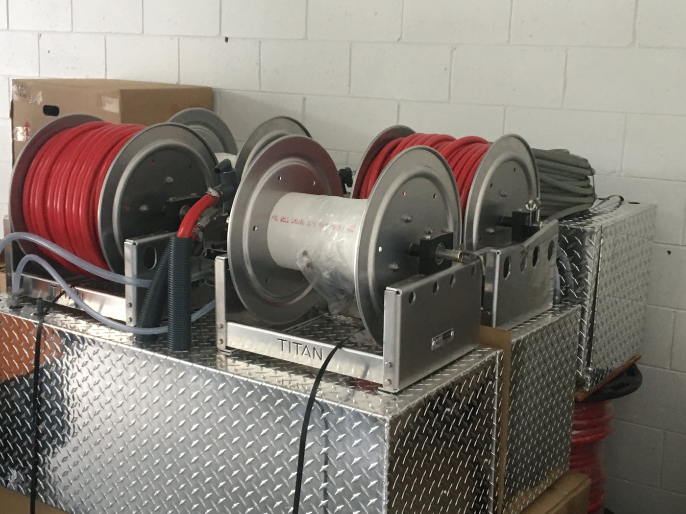 Titan Stainless steel Hose reel